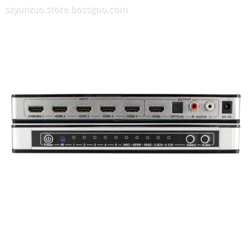 5x1 HDMI Switch 1080p